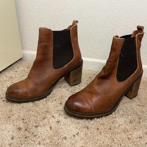 Cool Way - Chelsea Brown Leather Boots - Made in Spain